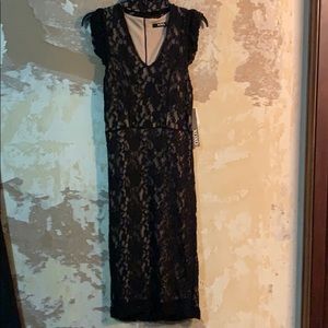 XOXO black lace dress